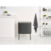 Brabantia Bo Touch Bin Poubelle - 36 litres - seau intérieur en plastique - confident grey SW1117501