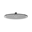 IVY Bond Ensemble de douche de pluie - encastré - symmetry - inverseur d'arrêt 2 voies - bras de plafond 30 cm - douche de tête medium 30 cm - support avec sortie - flexible de douche 150 cm - douchette effet satin spray - Chrome noir PVD SW1034426