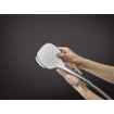 Hansgrohe Croma Select E handdouche Vario EcoSmart 1/2 xØ11cm met rain turbo rain en intense rain regenstraal wit/chroom 0605330