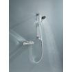 GROHE Precision Trend QuickFix Doucheset - douchekraan thermostatisch - met koppelingen - met glijstangset - 60cm - met handdouche - 3 straalsoorten - chroom SW1028103