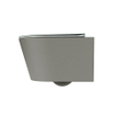 MONDIAZ LAVIE WC suspendu - 36x53cm - sans bride - Greey (gris) - softclose - quick-release - abattant WC - Smoke (gris) SW1208628
