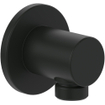 Villeroy & Boch Universal Showers Coude de raccordement mural pour montage mural Rond - noir mat SW974375