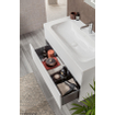 Villeroy & Boch Finion Lavabo pour meuble 100x50cm avec 1 trou pour robinetterie ceramic+ avec trop-plein caché blanc SW106530