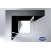 Best Design Erico Cabine de douche carrée avec 1 porte battante 100x100x200cm verre Nano 6mm SW279768