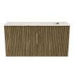 Mondiaz JOYA-DLUX 80cm meuble de toilette - couleur Dusk - Vasque FAYE position Droite 1 trou de robinet couleur Nata SW1425901