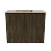 Mondiaz JOYA-DLUX Meuble de salle de bains 50cm - couleur Shadow - Vasque FAYE position Gauche Sans trou de robinet couleur Saba SW1425099