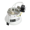 QAZQA Dept Spot encastré - 10.5x10.5x10.4 cm - dimmable - IP44 - blanc mat SW1187254