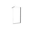 Wiesbaden Graffic inloopdouche 1000 x 2000 x 10 mm nano safety glass folie helder glas/mat zwart SW108638