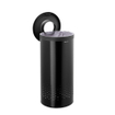 Brabantia Wasbox - 35 liter - couvercle en plastique - sac à linge amovible - matt black/donker grijs SW1026509