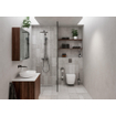 GROHE Euphoria XXL Colonne de douche avec robinet thermostatique et douche de tête Rainshower Cosmo 310 et douchette Brushed Hard graphite brossé (anthracite) SW98857