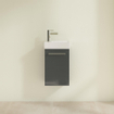 Villeroy & Boch Avento meuble sous-lavabo 1 porte 34x51.4x20.2cm gauche crystal grey SW448409