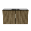 Mondiaz JOYA-DLUX 70cm toiletmeubel - kleur Dusk - Wastafel FAYE positie Midden 1 kraangat kleur Lava. SW1423223