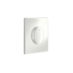 GROHE Skate air Plaque de commande WC simple chasse verticale blanc 0729130
