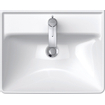 Duravit D-Neo lavabo 55x44x16.5cm 1 trou de robinet rectangulaire Céramique Blanc SW640428