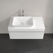 Villeroy & Boch Venticello Meuble sous lavabo 95.7x50.2x43.6cm avec 1 tiroir pour lavabo à poser gauche blanc brillant 1025483