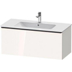 Duravit D-neo Meuble sous vasque 101x46.2x44cm 1 tiroir Blanc haute brillance SW640859