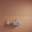Clou Sjokker tablette téléphone/douche modèle mural bronze brossé PVD SW809563