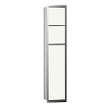 Emco Asis 150 module de WC encastrée chrome/blanc SW112346