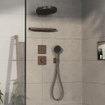 hansgrohe ShowerSelect Comfort Q Thermostaat - inbouw - brushed bronze SW918042