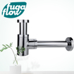 FugaFlow Efficiente Sobrado Siphon bas Chrome SW1125298