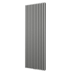 Plieger Siena designradiator verticaal dubbel 1800x606mm 2030W parelgrijs (pearl grey) 7253181