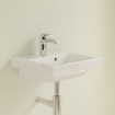 Villeroy & Boch Subway 2.0 lave-mains dessous meulé 50x40cm - inclus trou de robinet avec trop-plein 1024209