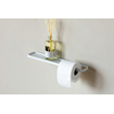 Porte-rouleau de papier toilette Brabantia MindSet - 44x11x5cm - étagère - sans couvercle - minéral frais blanc SW721503