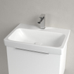 Villeroy & boch Architectura Lavabo - 44,5x60cm - avec trou de robinet - dessous rectifié - blanc alpine SW1163017