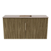 Mondiaz JOYA-DLUX 80cm meuble de salle de bains - couleur Dusk - Vasque FAYE position Milieu Sans trou de robinet couleur Saba SW1426060