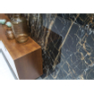 Terravito Zanello wand- en vloertegel - 120x120cm - Vierkant - 9mm - gerectificeerd - Marmerlook - Black golden SW405508