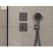 hansgrohe ShowerSelect Comfort Q Thermsotaat - inbouw - 1 functie - extra uitgang - black chrome SW917970