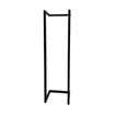 Saniclass Dual Handdoekrek - 95x25x20cm - mat zwart licht beschadigd OUTLETSTORE STORE42982