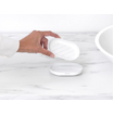 Brabantia MindSet porte-savon - 12,3x8cm - mineral fresh blanc SW721507
