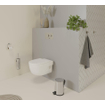 Fortifura Calvi toiletborstelhouder - gesloten model - wand - rond - chroom SW1111539