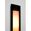 Sunshower Round Plus L infrarood + UV licht inbouw 185x33x10cm full body Black SW767745