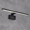 Nordlux Marlee éclairage de miroir 50x3.8x13.6cm IP44 Incl. 9.5W LED 3000K F noir SW724568