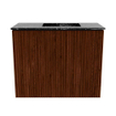 Mondiaz JOYA-DLUX Meuble de salle de bains 50cm - couleur Ruby - Vasque FAYE position Droite 1 trou de robinet couleur Lava. SW1423602