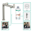 Hansgrohe Aqittura système de filtration 210 finition acier inoxydable SW918572