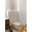 Terravito Tovaro carreau mural et de sol - 60x60cm - 10mm - carré - rectifié - aspect pierre naturelle - blanc brillant SW359855