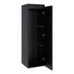 Saniclass Nexxt Colonne de salle de bain suspendu 35x35x120cm avec 1 porte droite MFC Black Wood SW72258