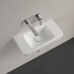 Villeroy & Boch O.novo lave-mains 50x25cm sans trou de robinet sans trop-plein blanc SW448398