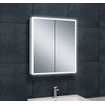Wiesbaden Quatro Armoire de toilette avec miroir et LED, dimmable 60 x 70 x 13 cm SW72908