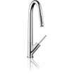 AXOR Starck mitigeur de cuisine avec douchette extractible chrome 0450860