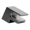 Saniclass Create douche de plain-pied complète sans cadre 90x30cm orientable gunmetal brossé SW723976