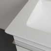 Villeroy & Boch Venticello lavabo - avec 1 trou de robinet 60x50cm - (adapté pour 3 trous de robinet) avec trop-plein ceramic + blanc 1025151