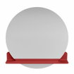 Mondiaz SPOT Miroir de salle de bain - rond 80cm - plan de miroir - couleur Fire SW1235526