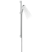 Hansgrohe Crometta 1jet ensemble de douche 90cm ecosmart blanc chrome SW73199