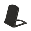 Creavit Lara WC-siege - duroplast - inox charnières - softclose - mat noir SW1183124