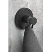 Zack SCALA Handdoekhaak - 6x5cm - enkel - zwart SW891019