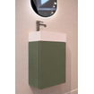Nemo Durma Fonteinkastset - 40x20x50cm - 1 deur - links - 1 kraangat - links - Sage green SW1580346